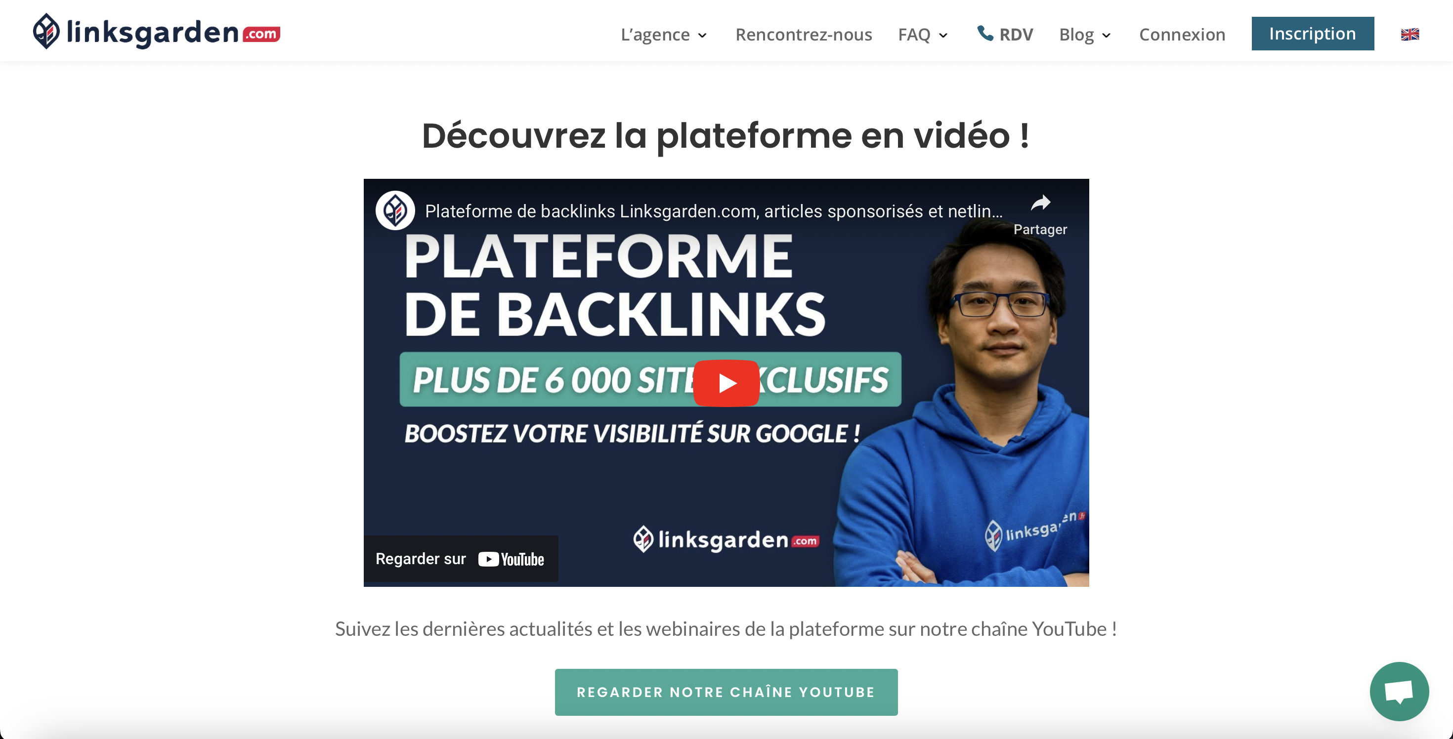 La plateforme Linksgarden