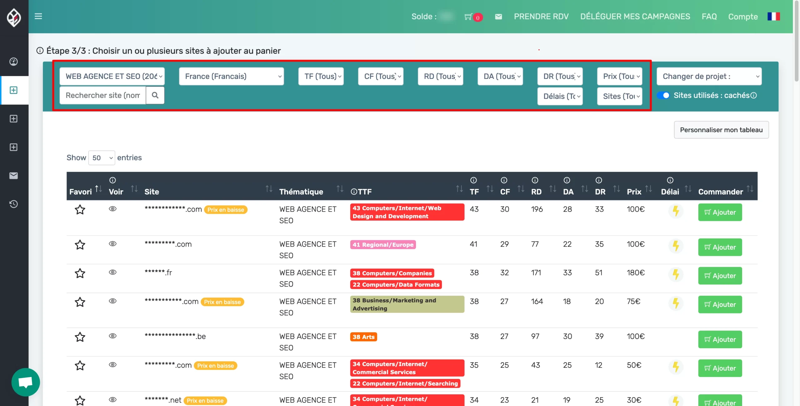 Plateforme Linksgarden