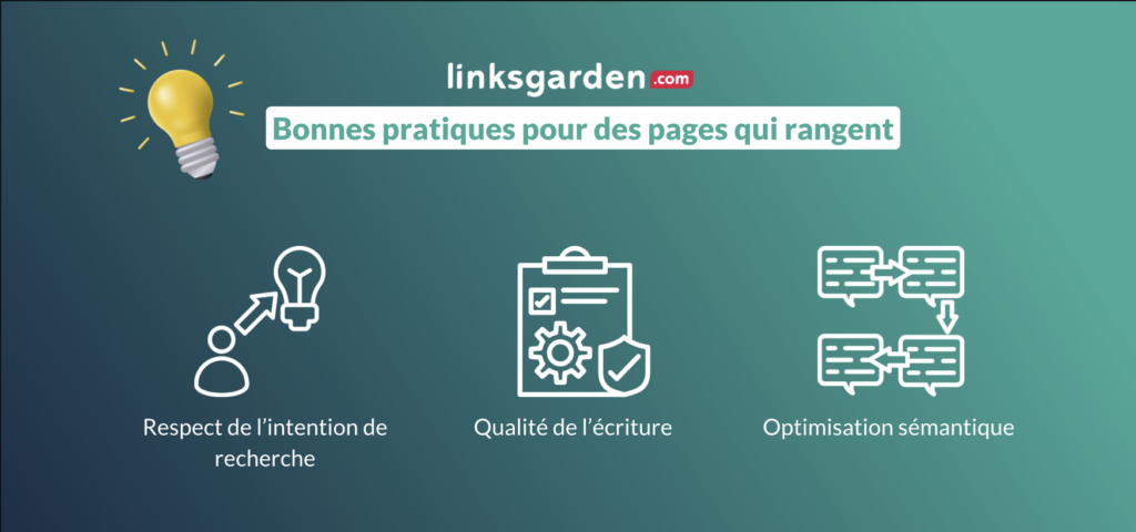 bonnes pratiques pour des pages qui rankent